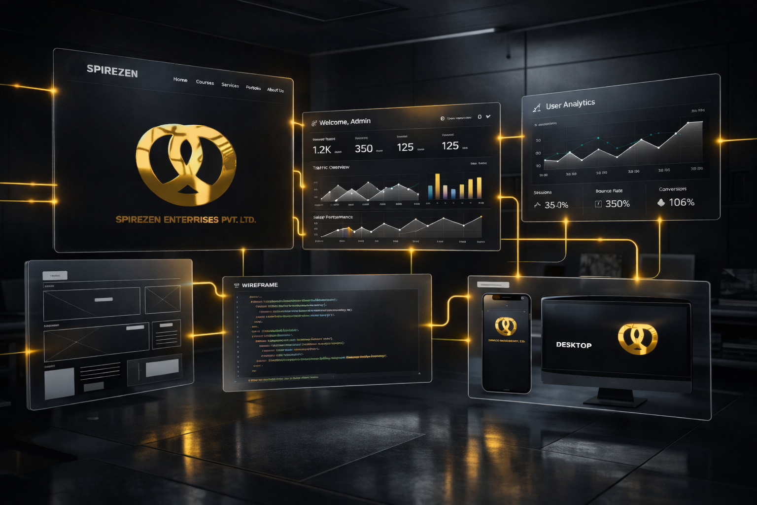 Digital Services Collage